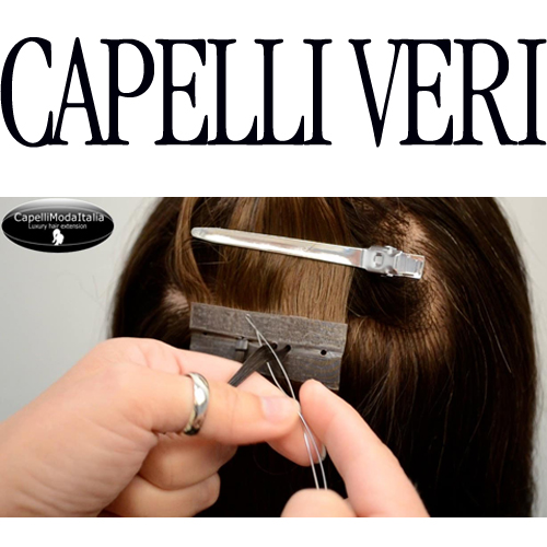 MICRORING-KAKSOISKAISTAN JATKE - CAPELLI EXTENSION MODA ITALIA