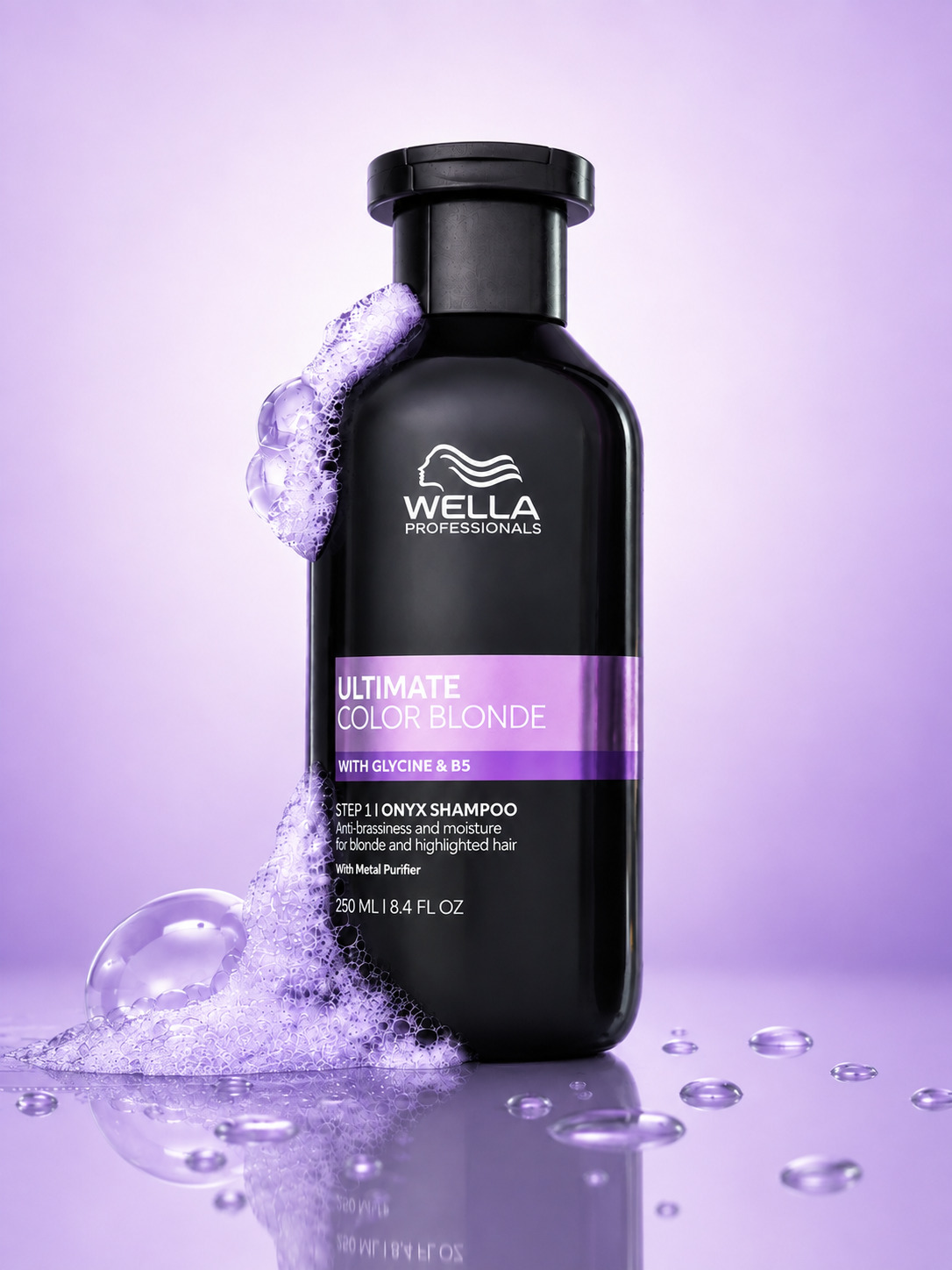 Ультимативный цвет Blonde Onyx Shampoo - WELLA
